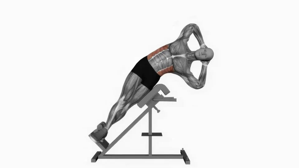 Hyperextension Bench Side Bend