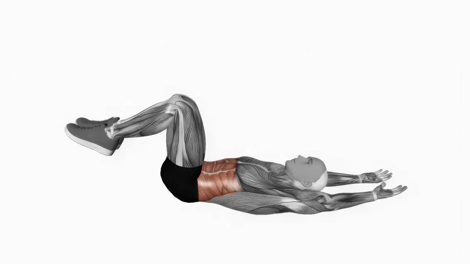 Tabletop Crunch with Arm Reach