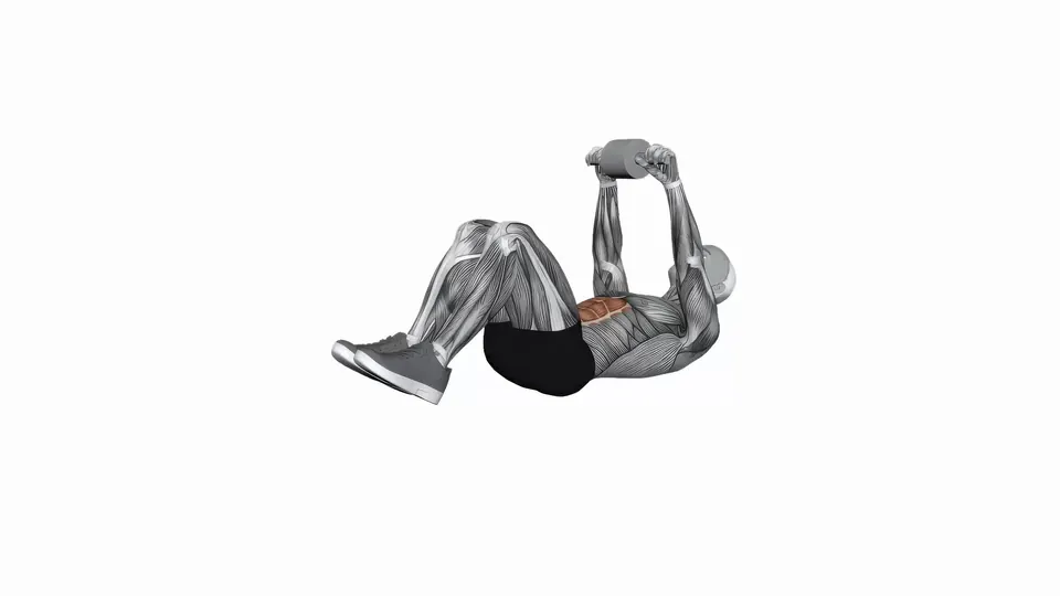 Ab Wheel Straight Arm Crunch