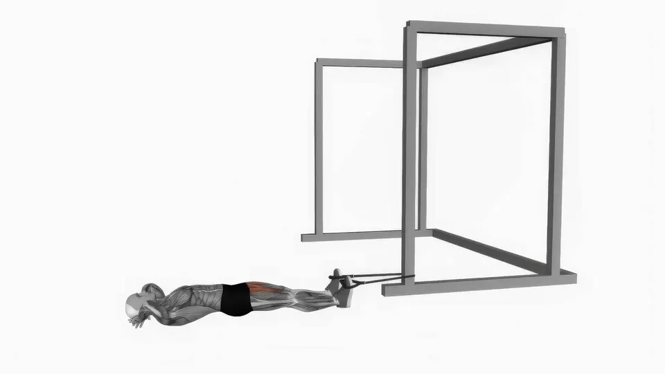Resistance Band Bicycle Crunch