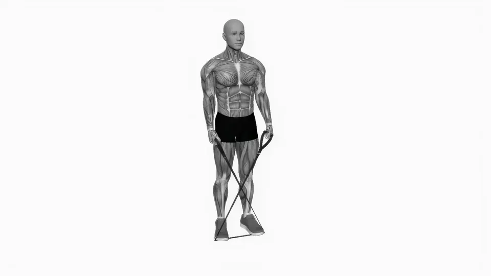 Standing Resistance Band Hip Abduction