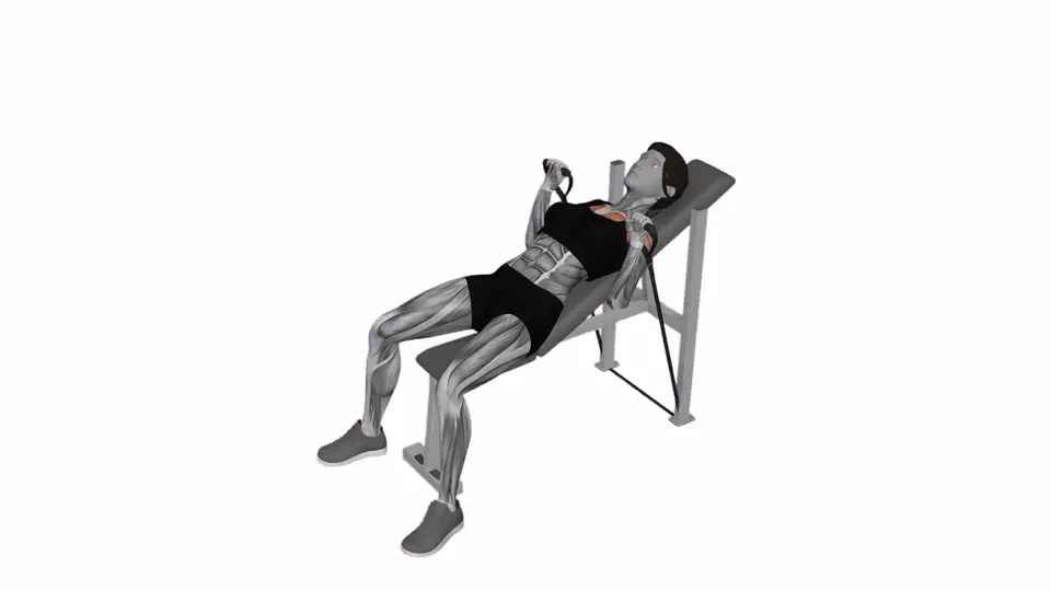 Resistance Band Incline Bench Press