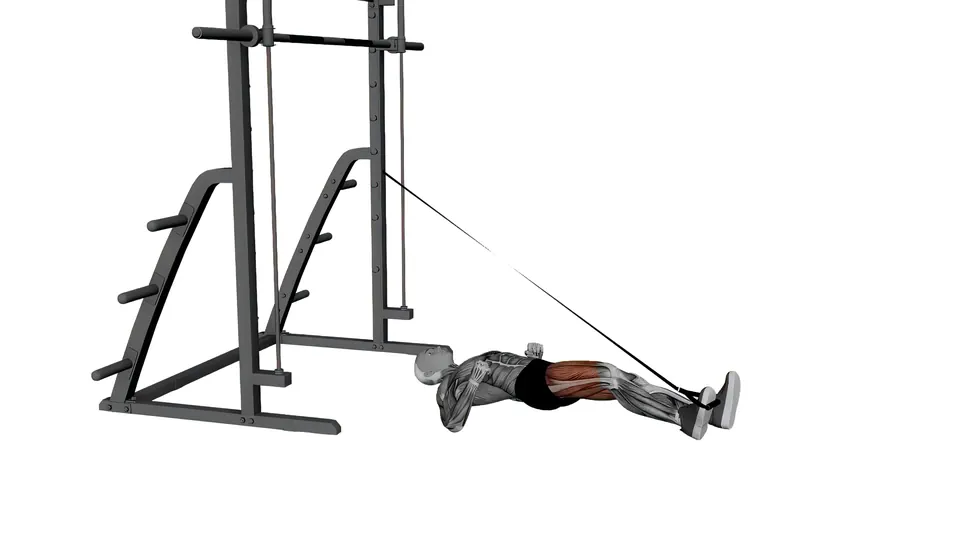 Single Leg Resistance Band Leg Press