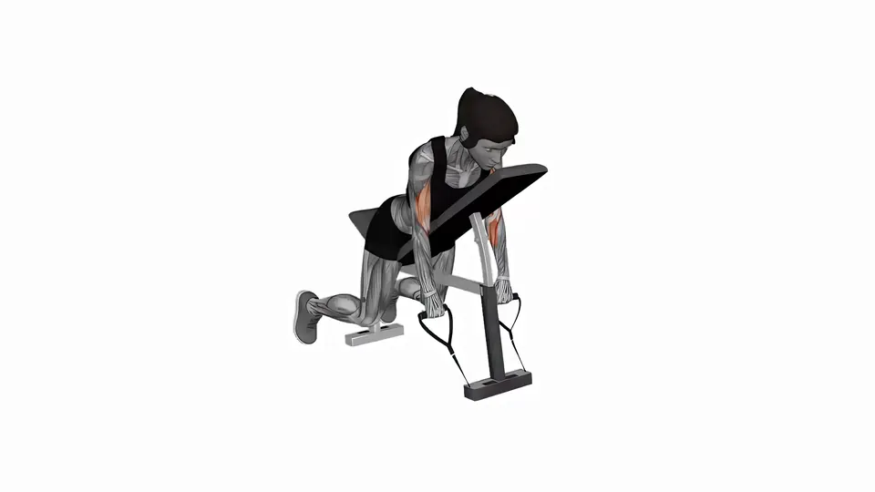 Resistance Band Reverse Spider Curl