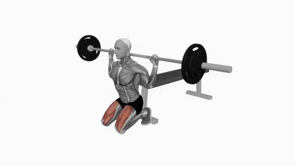 Barbell Kneeling Squat
