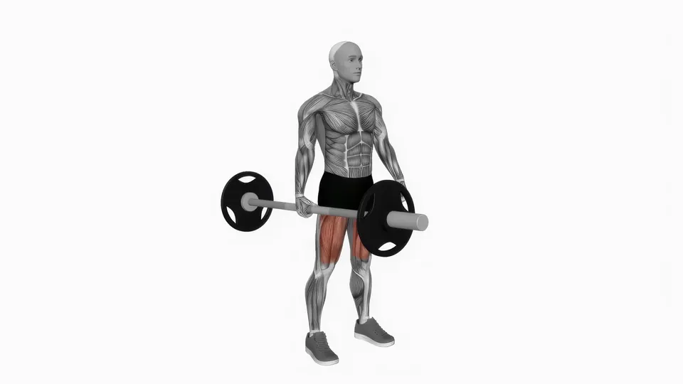Barbell Suitcase Deadlift