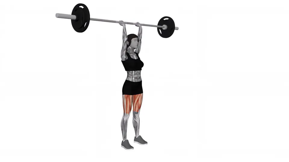 Barbell Overhead Lunge