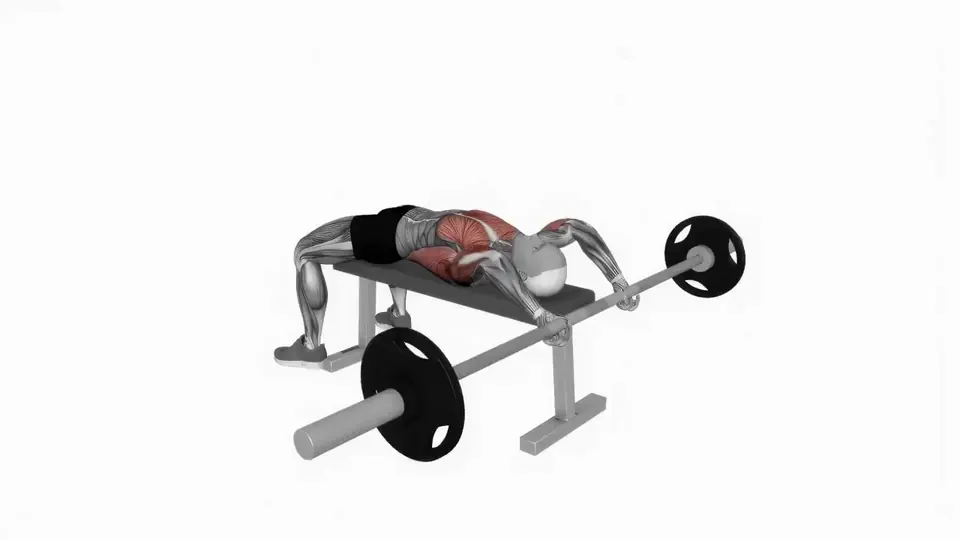 Barbell Pullover Extension