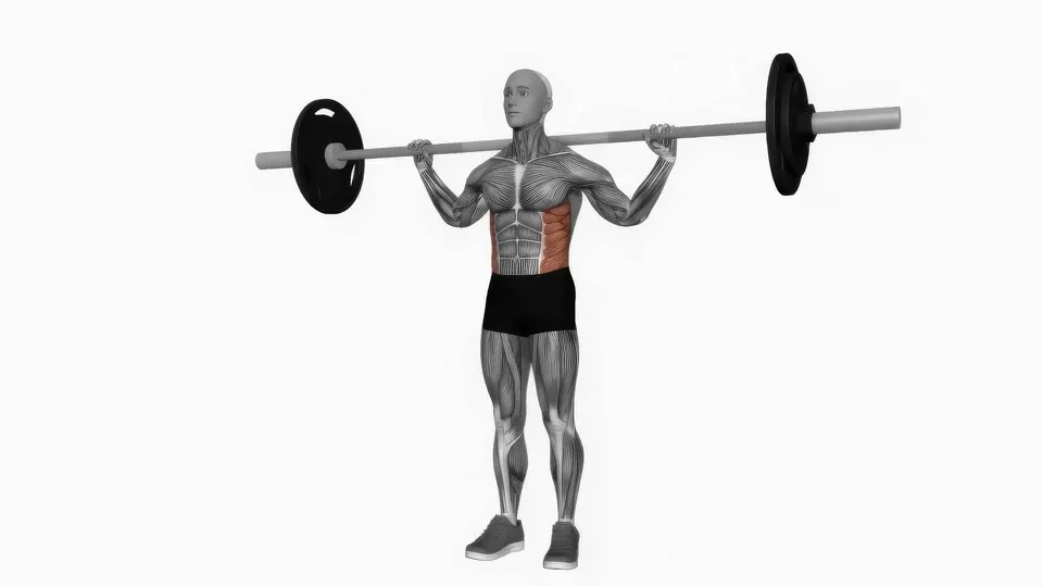 Standing Barbell Twist