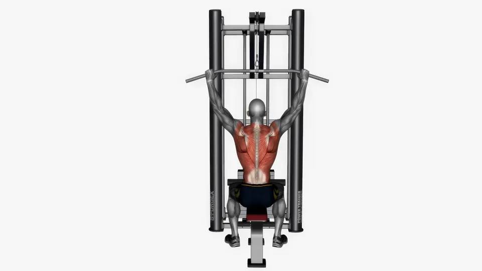 Behind the Neck Lat Pulldown