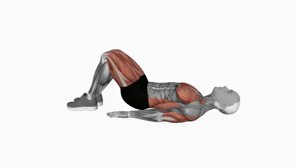Bridge Pose with Arm Reach