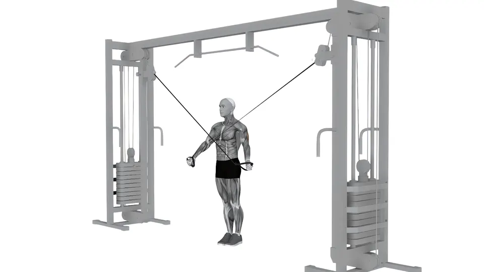 Cross Cable Triceps Pushdown