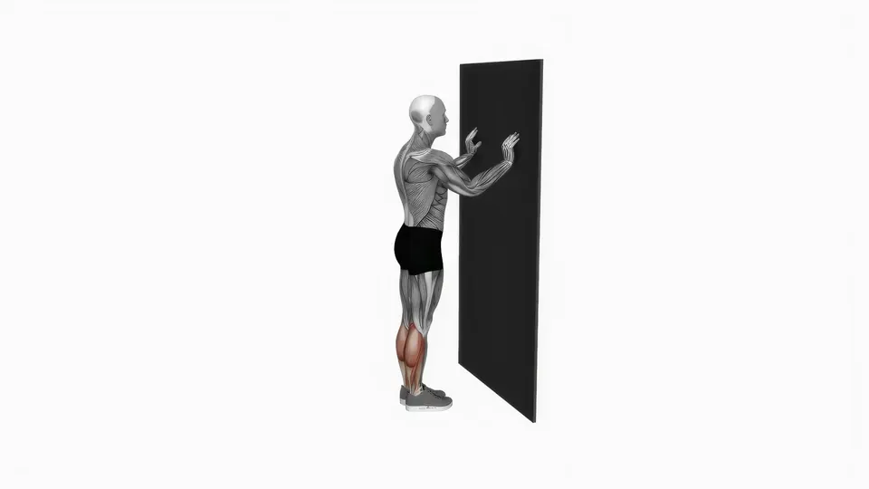 Wall Supported Calf Raise