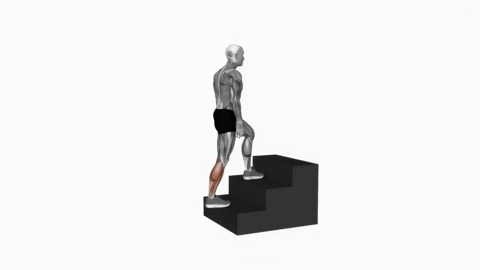 Stair Calf Stretch