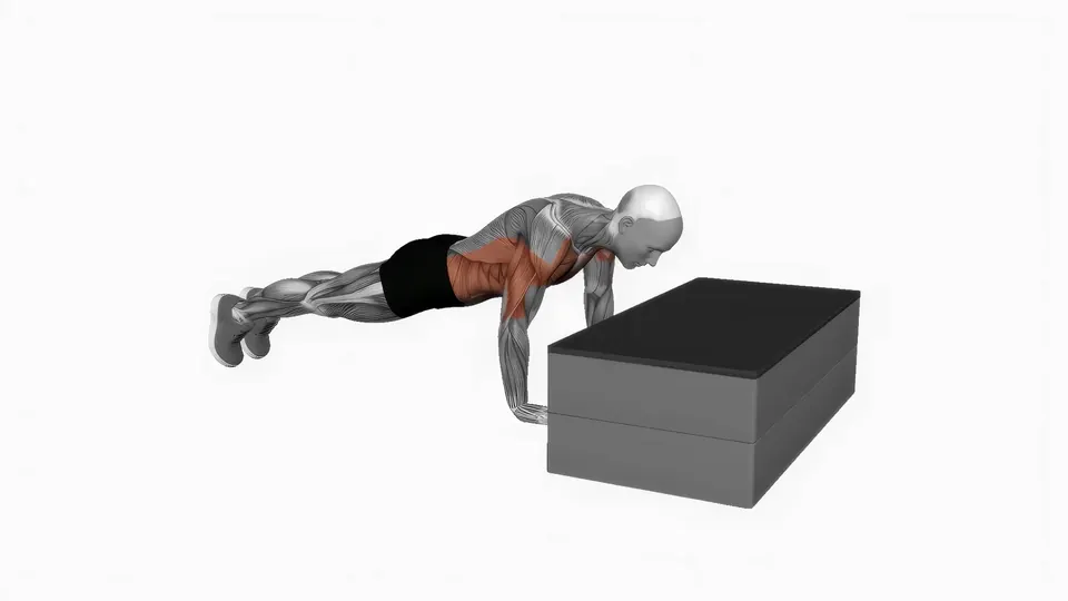 Box Plank Walk-Up