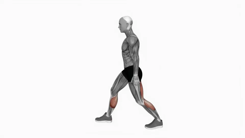 Bent Over Calf Stretch