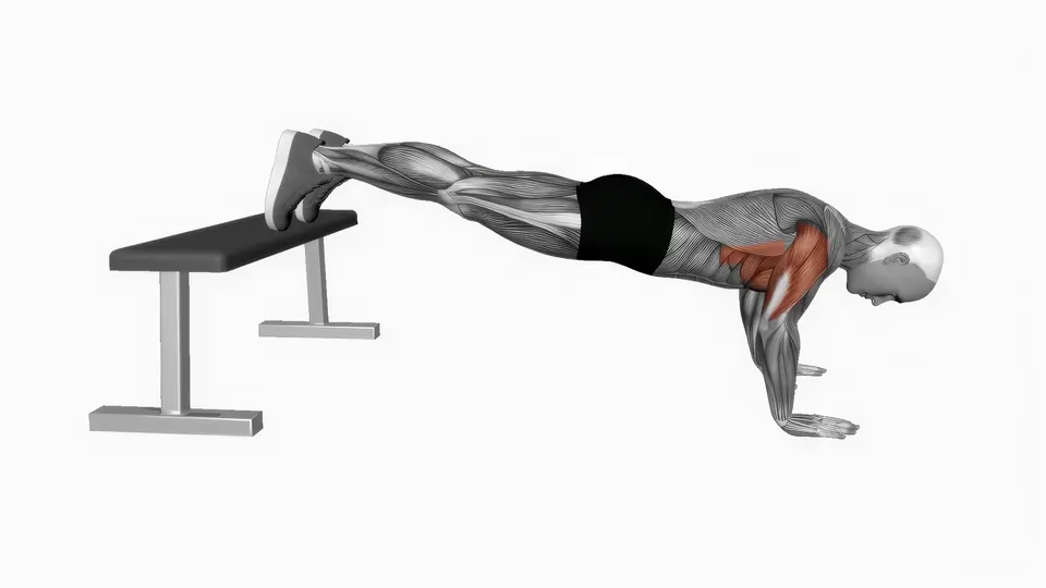 Decline Push-Up