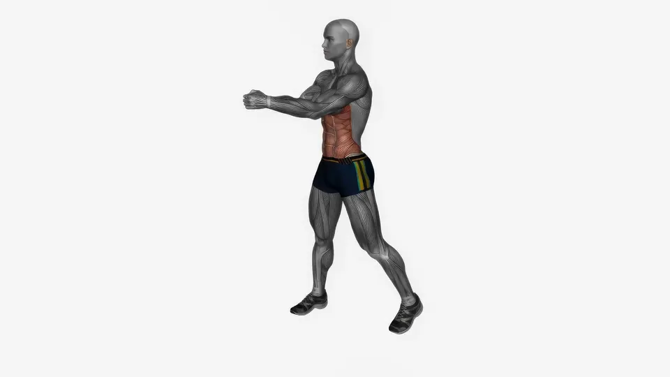 Bodyweight Woodchop