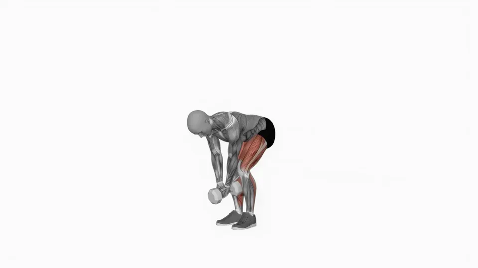 Single Dumbbell Romanian Deadlift