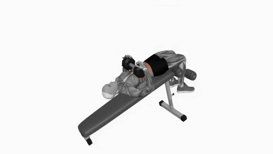 Dumbbell Decline Sit-Up