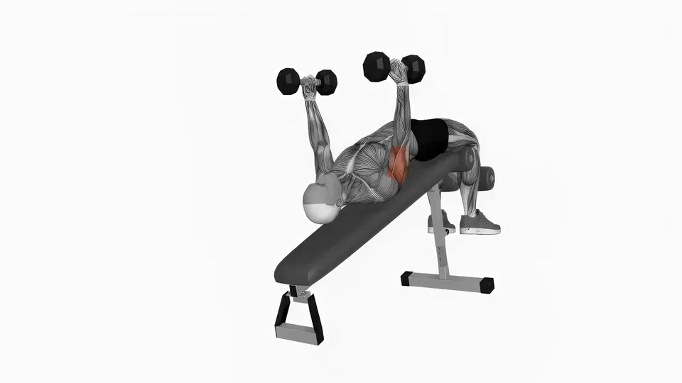 Decline Dumbbell Pullover Extension