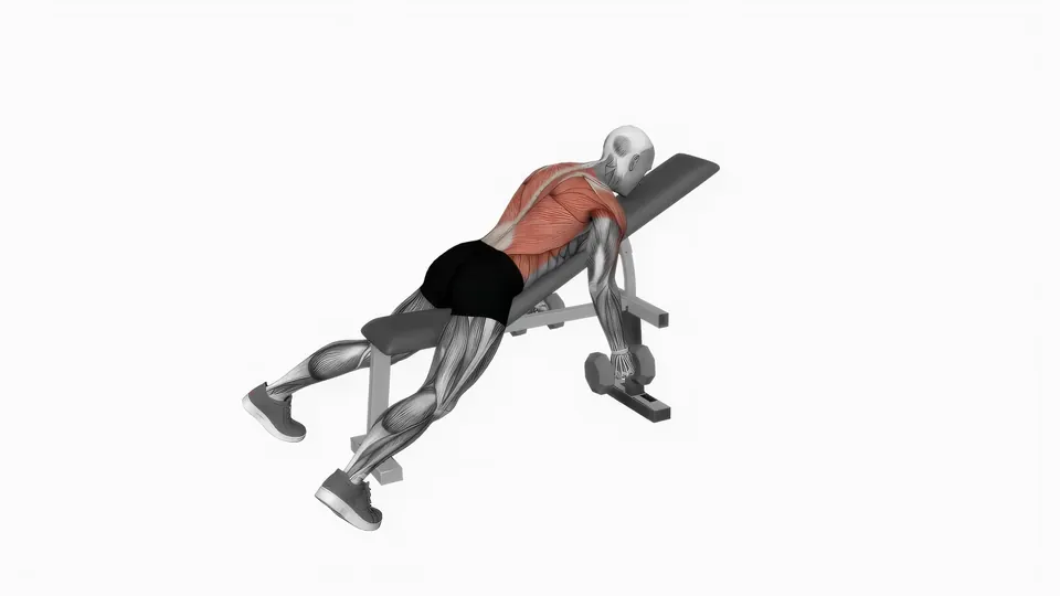 Chest Supported Dumbbell Row