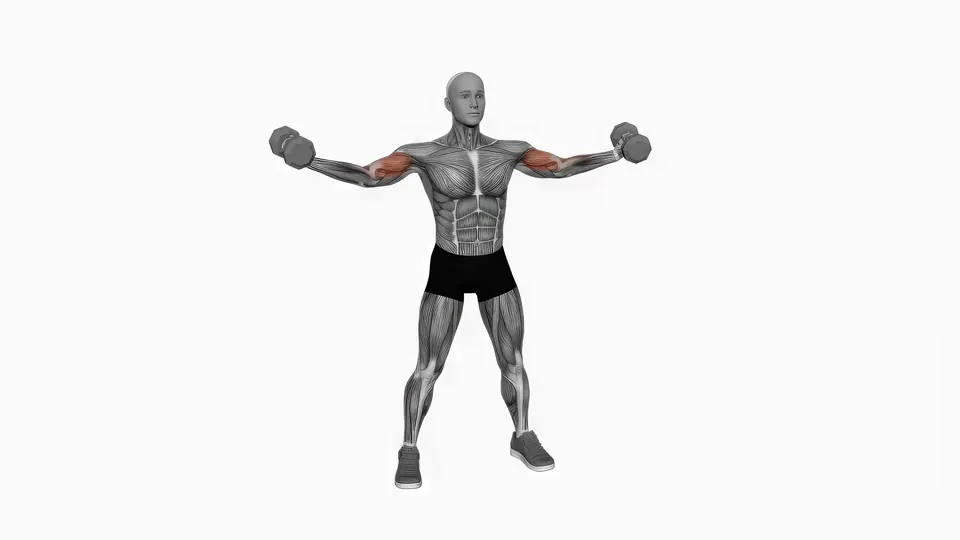 High Dumbbell Curl