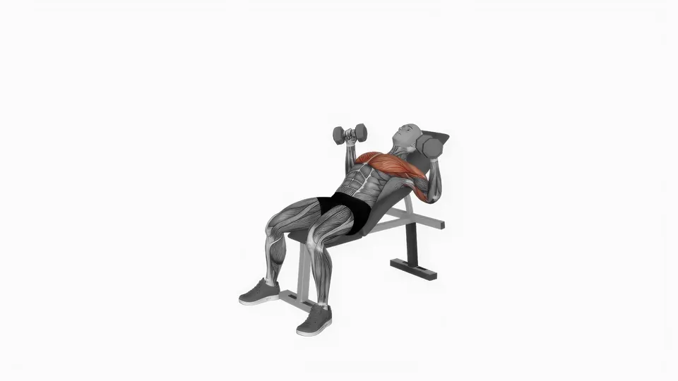Dumbbell Incline Bench Press