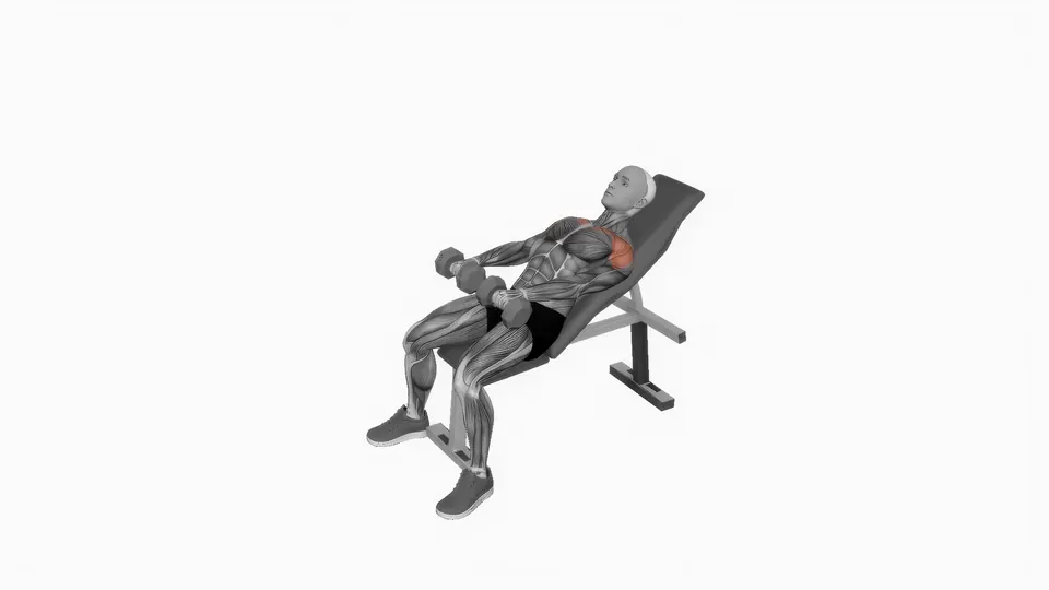 Incline Dumbbell Front Raise