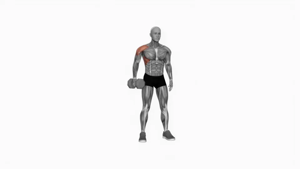Single Arm Dumbbell Lateral Raise