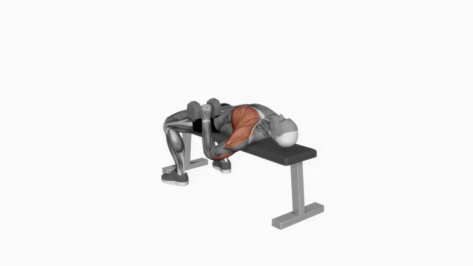 Single Arm Dumbbell Bench Press