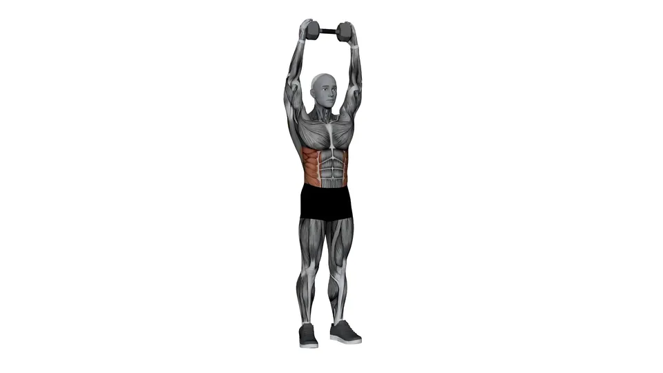 Dumbbell Overhead Side Bend