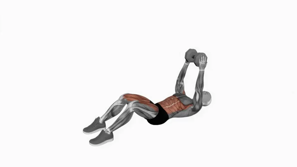 Dumbbell Overhead Sit-Up