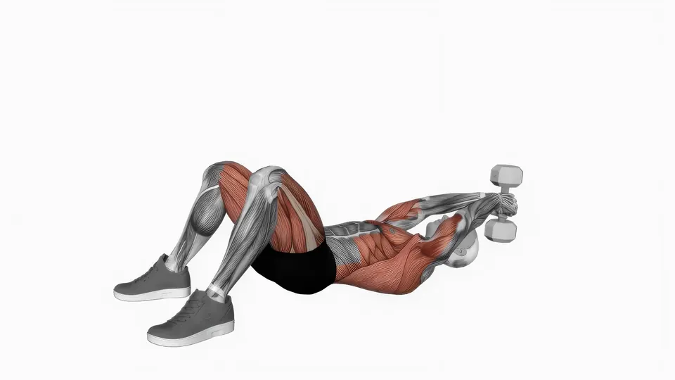 Dumbbell Floor Pullover