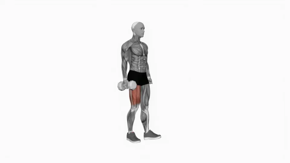 Dumbbell Pistol Squat