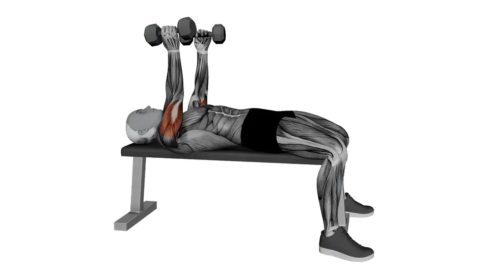 Dumbbell Skull Crusher