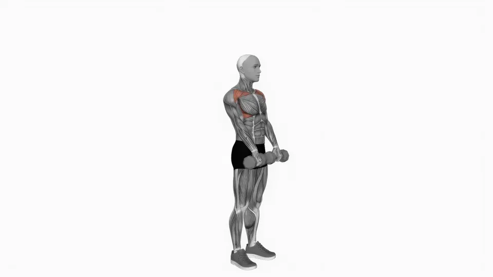 Dumbbell Overhead Front Raise
