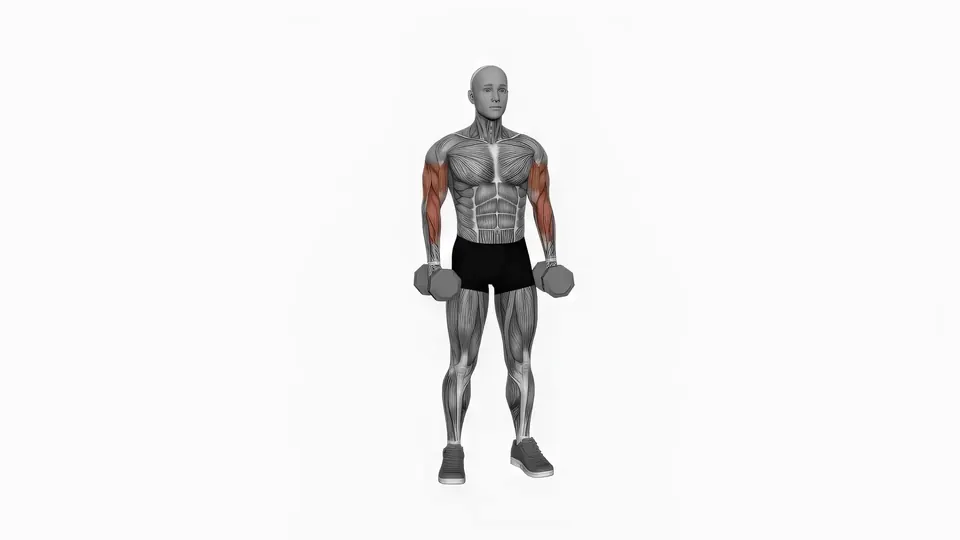 Dumbbell Reverse Curl