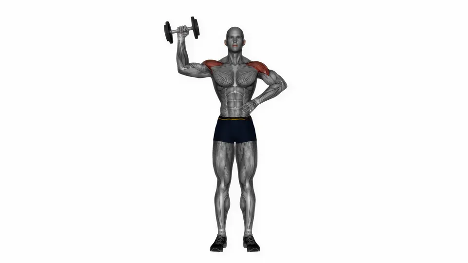 Standing 90/90 Dumbbell External Rotation