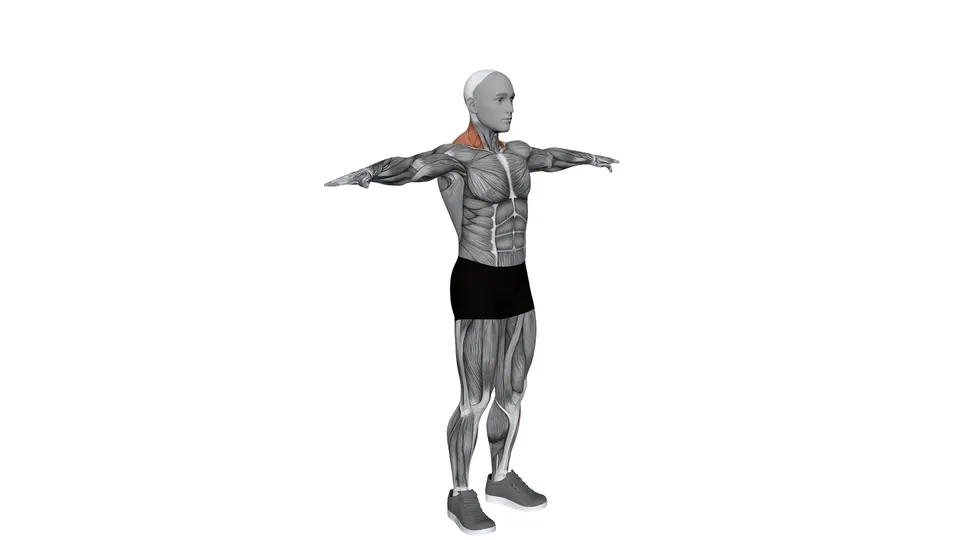 Eagle Arms Neck Stretch