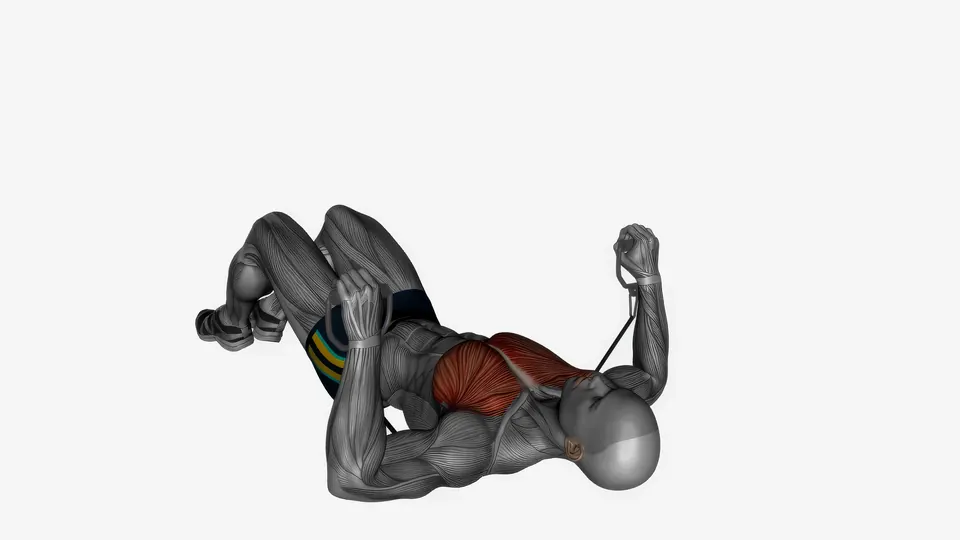 Resistance Band Floor Press