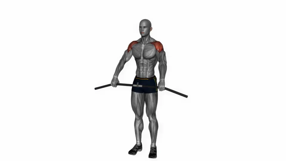 Bar Shoulder Stretch