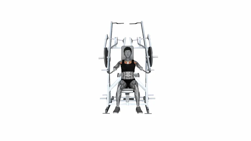 Alternating Machine Incline Chest Press