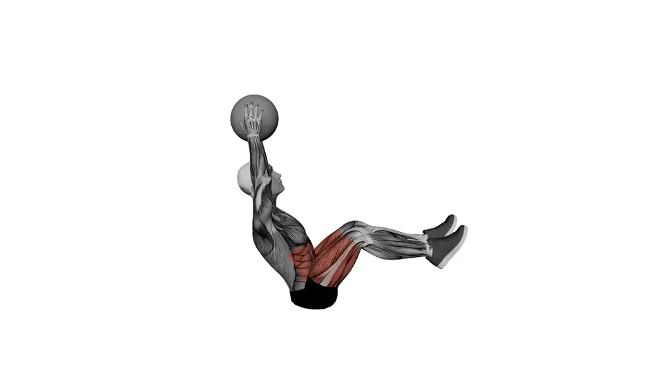 Medicine Ball Overhead Boat Hold
