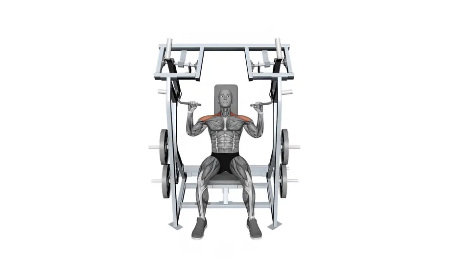Single Arm Machine Shoulder Press