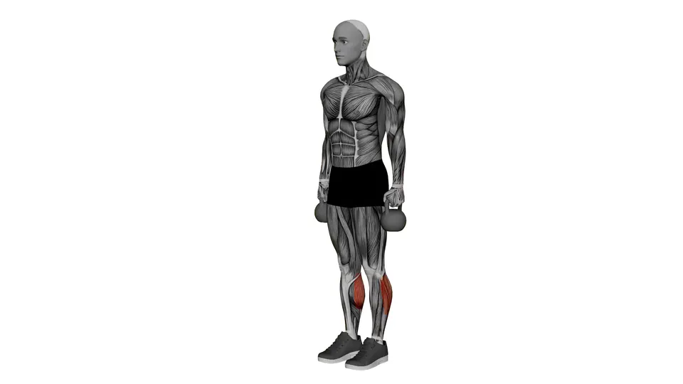 Kettlebell Calf Raise