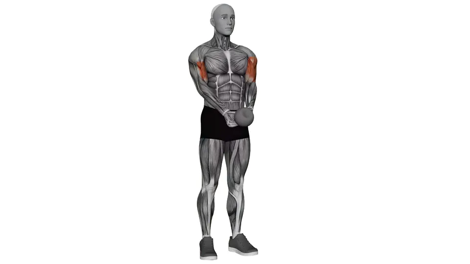 Kettlebell Goblet Curl