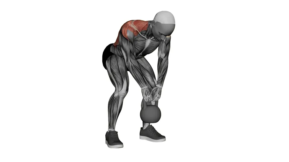 Kettlebell Rear Delt Row
