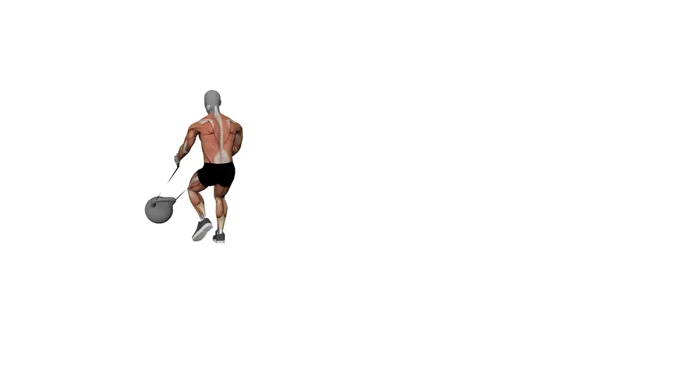 Kettlebell Sled Drag