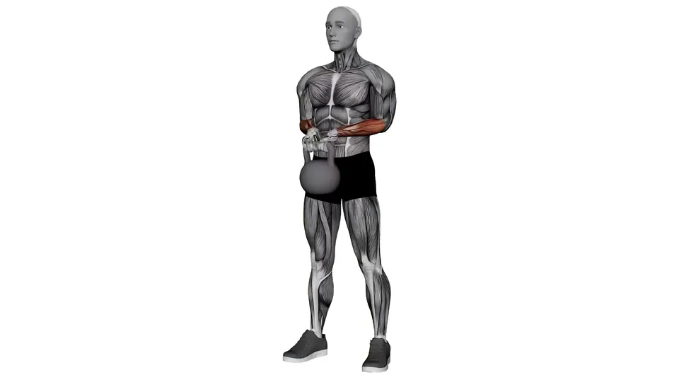 Kettlebell Wrist Curl